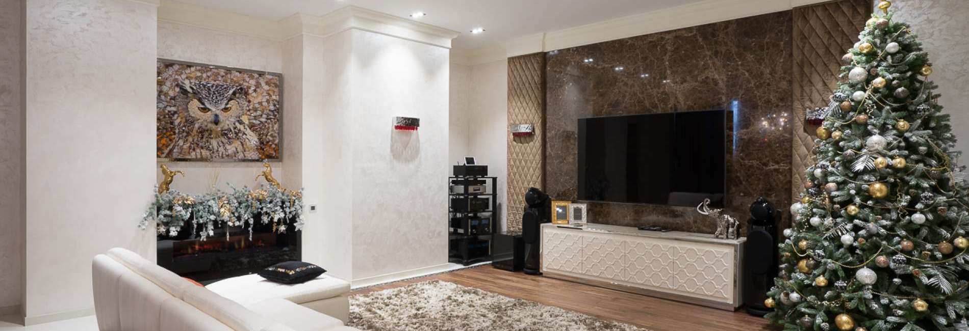 Sofa by B&B, sideboard by Cornelio Cappellini